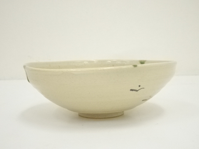 道具 ] - 道具 山月窯 川本了生造 弥七田織部平茶碗（共箱） | ネット